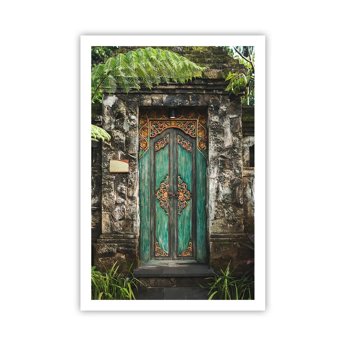 Poster - Door to Exotic World - 61x91 cm