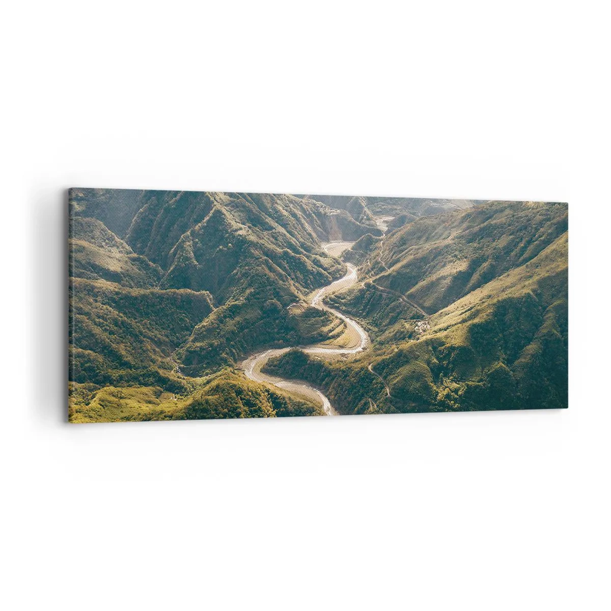 Canvas picture - Straight from the Heart of the Mountains - 120x50 cm