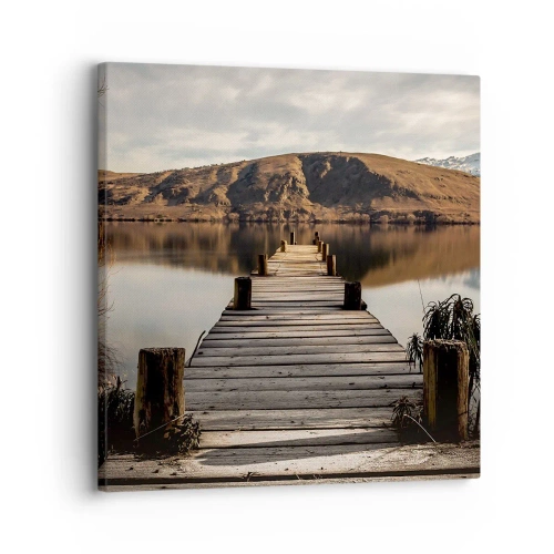 Canvas picture - Landscape in Silence - 30x30 cm