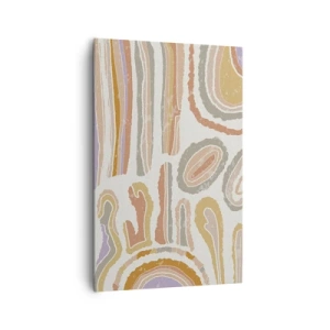 Canvas picture - Colourful Cross-Sections - 80x120 cm