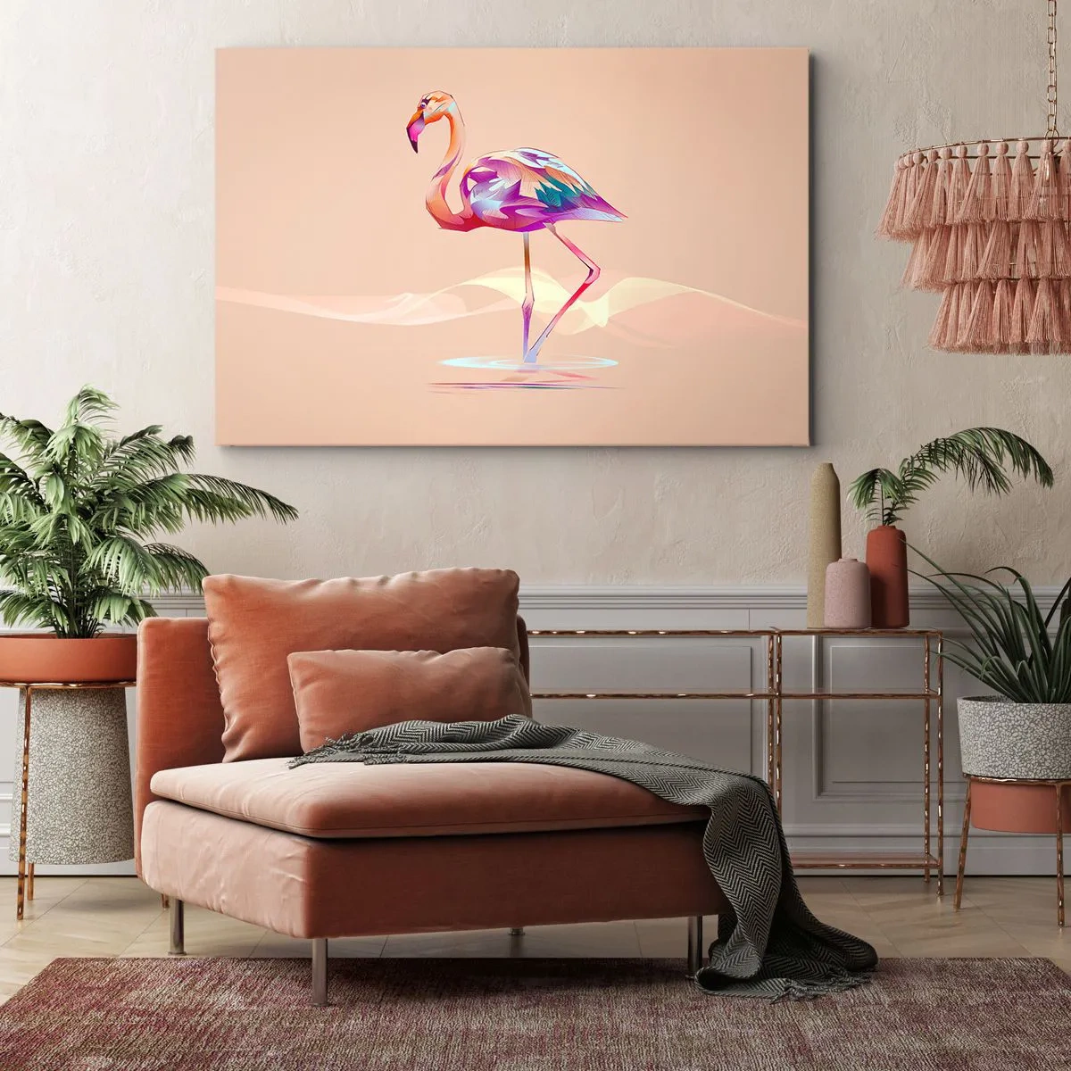 Canvas picture - Bird of Good Emotions - 100x70 cm