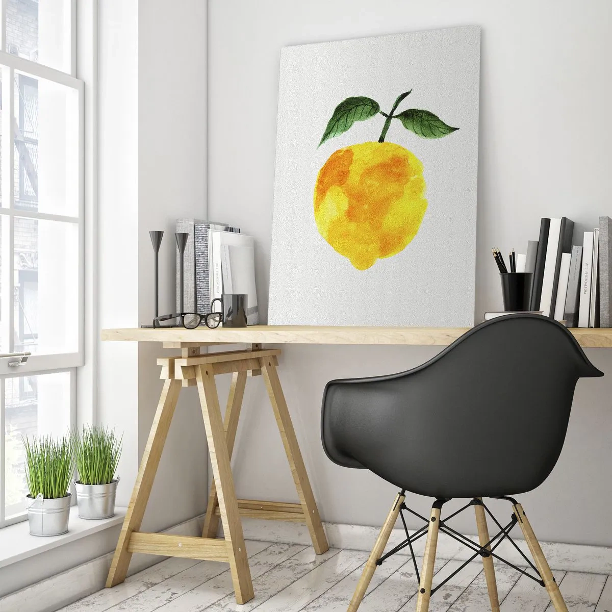 Glass picture - How to Get the Taste of the Sun - 80x120 cm