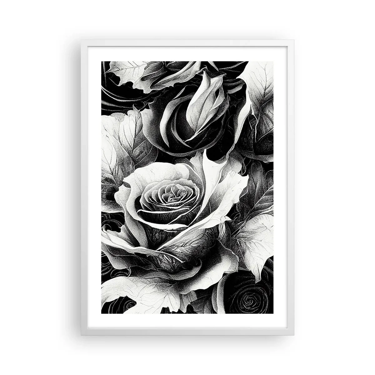 Poster in white frmae - Always Queen - 50x70 cm