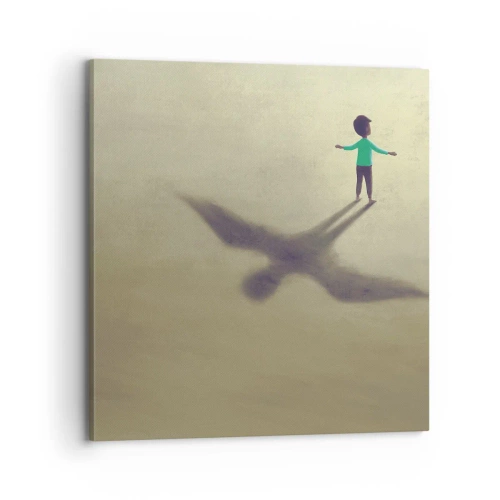 Canvas picture - Hero of the Future - 70x70 cm