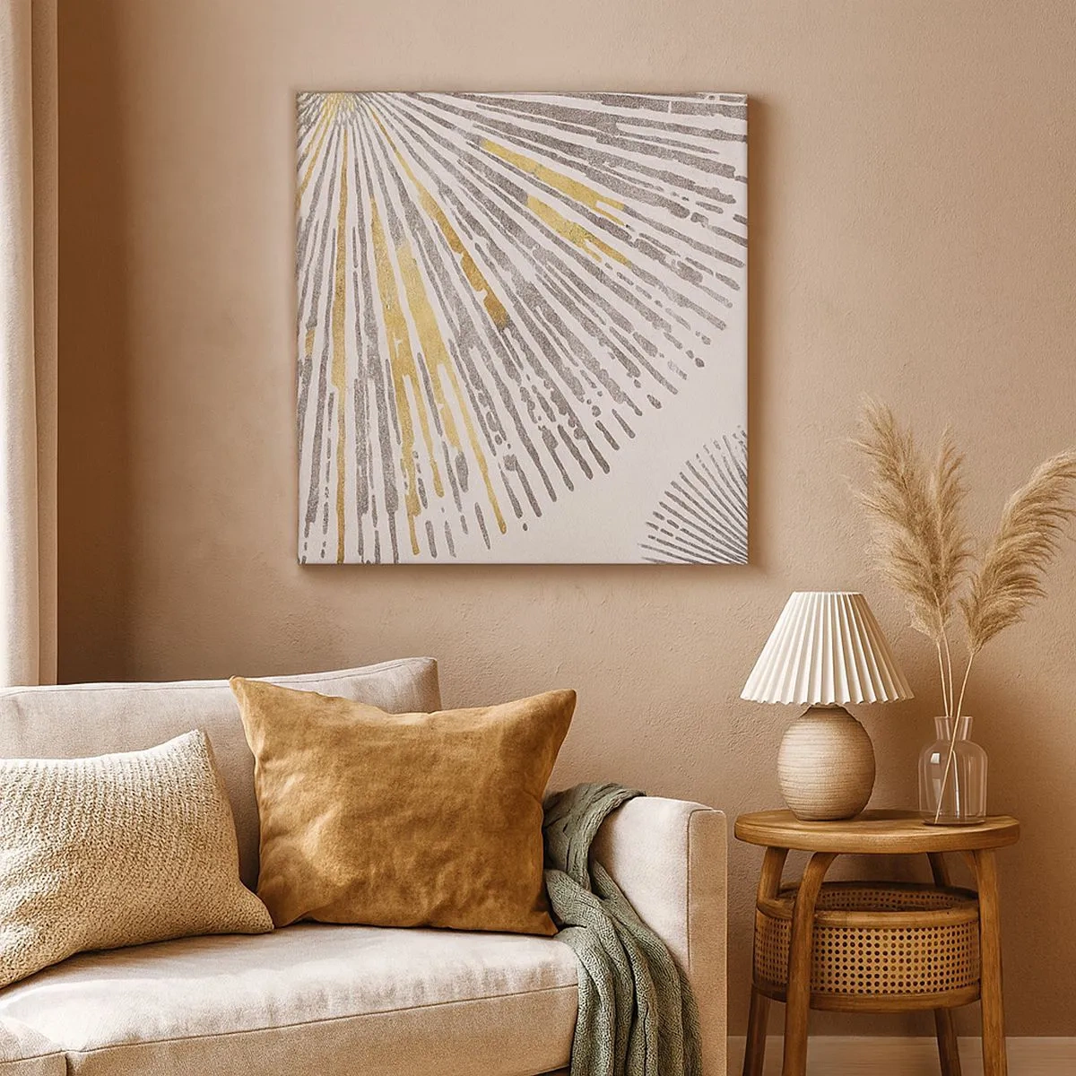 Canvas picture - Beauty of a Ray - 30x30 cm