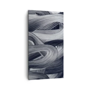 Canvas picture - Fluidity of Reality - 45x80 cm