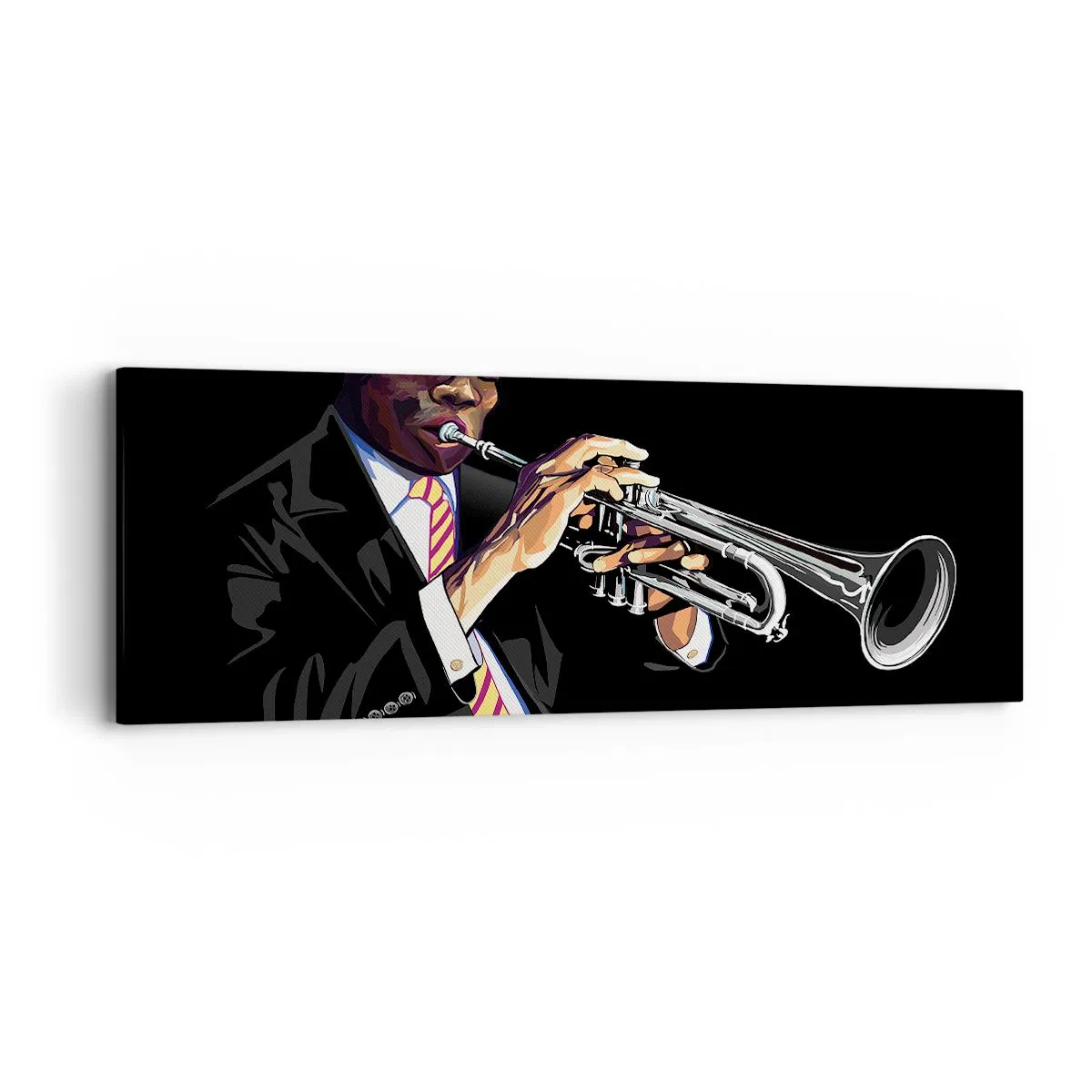 Canvas picture - Charm of Old School - 90x30 cm