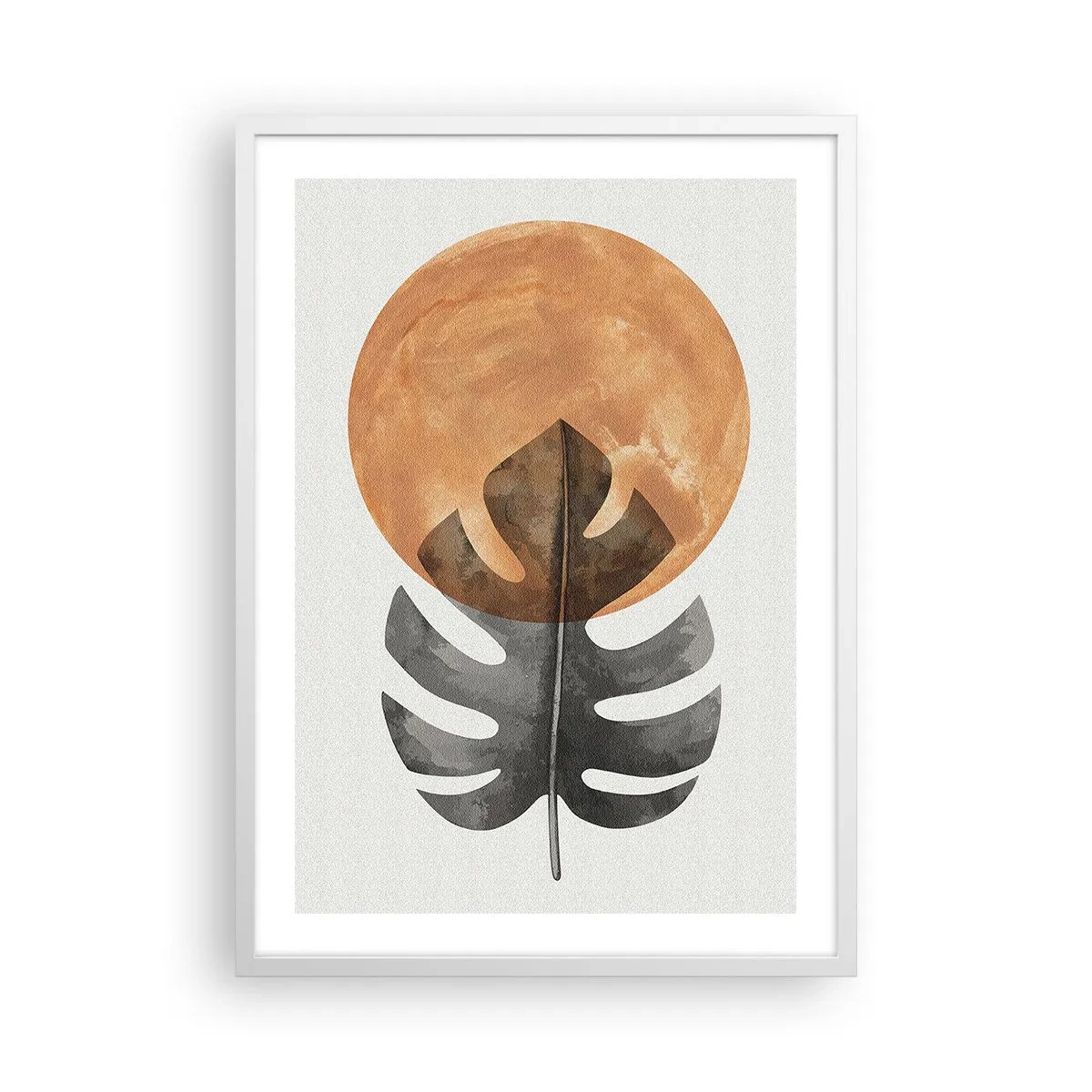 Poster in white frmae - Always the Sun - 50x70 cm