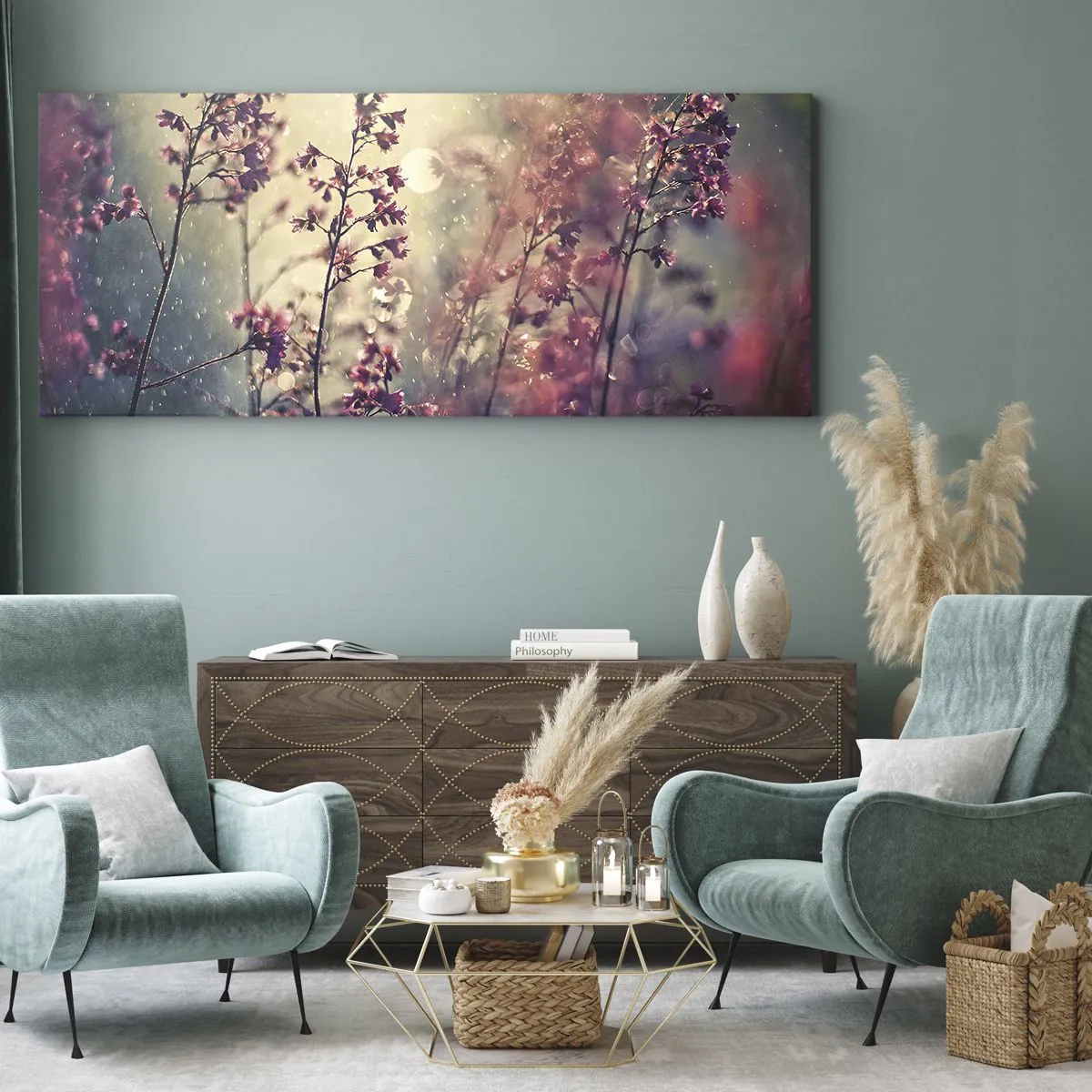 Canvas picture - Secret Garden - 100x40 cm