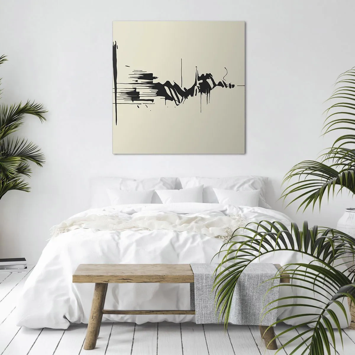 Canvas picture - Hasty Abstract - 70x70 cm