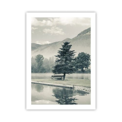 Poster - Lake Is Still Asleep - 50x70 cm