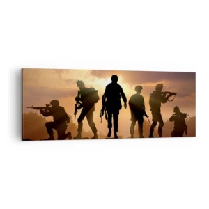 Canvas picture - Brothers In Arms - 140x50 cm