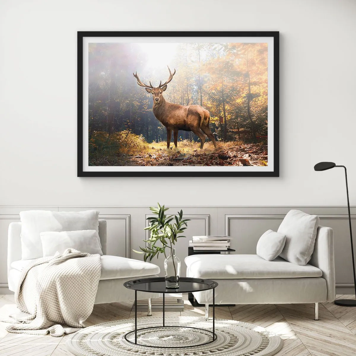 Poster in black frame - In Full Majesty - 70x50 cm