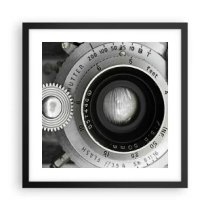 Poster in black frame - Tale about Hollywood - 40x40 cm