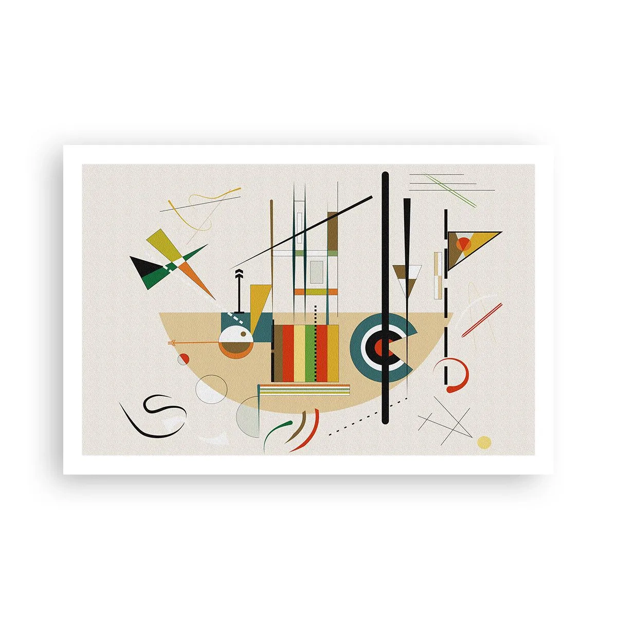 Poster - And the World Laughs - 91x61 cm