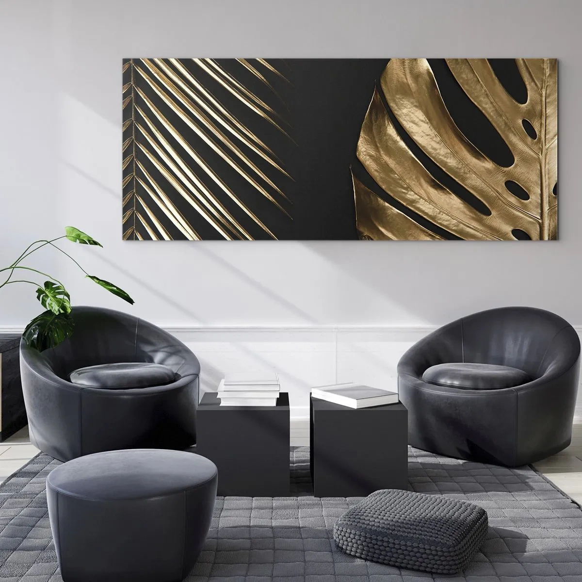 Glass picture - Different but Equally Exepnsive - 160x50 cm