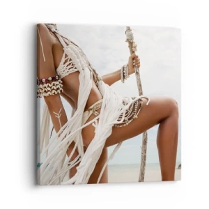 Canvas picture - Priestess of the Sun - 30x30 cm