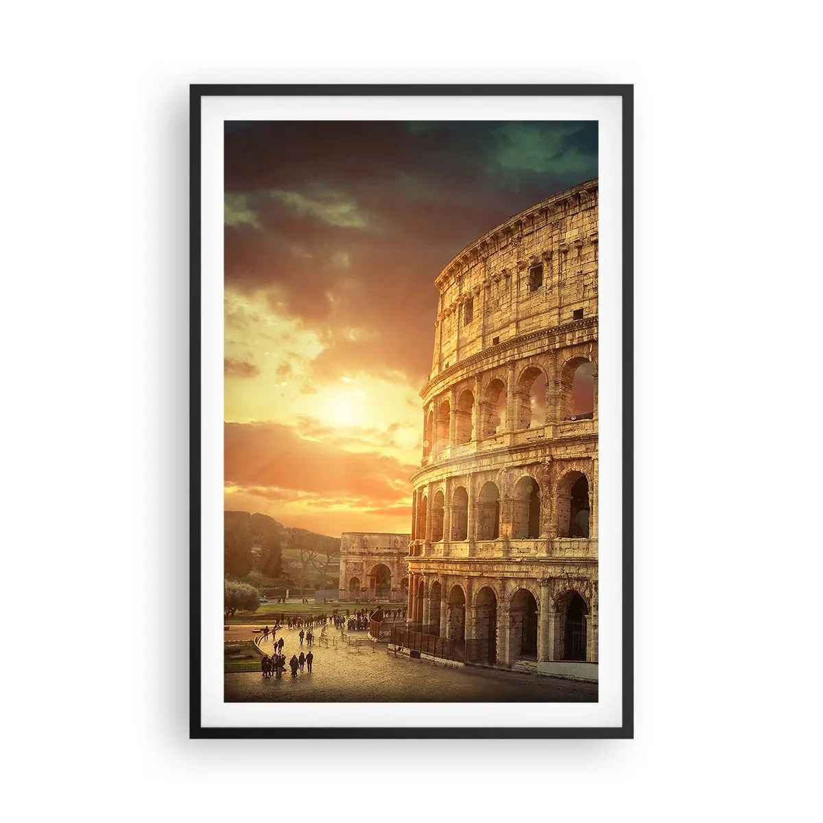 Poster in black frame - Colossal Impression - 61x91 cm