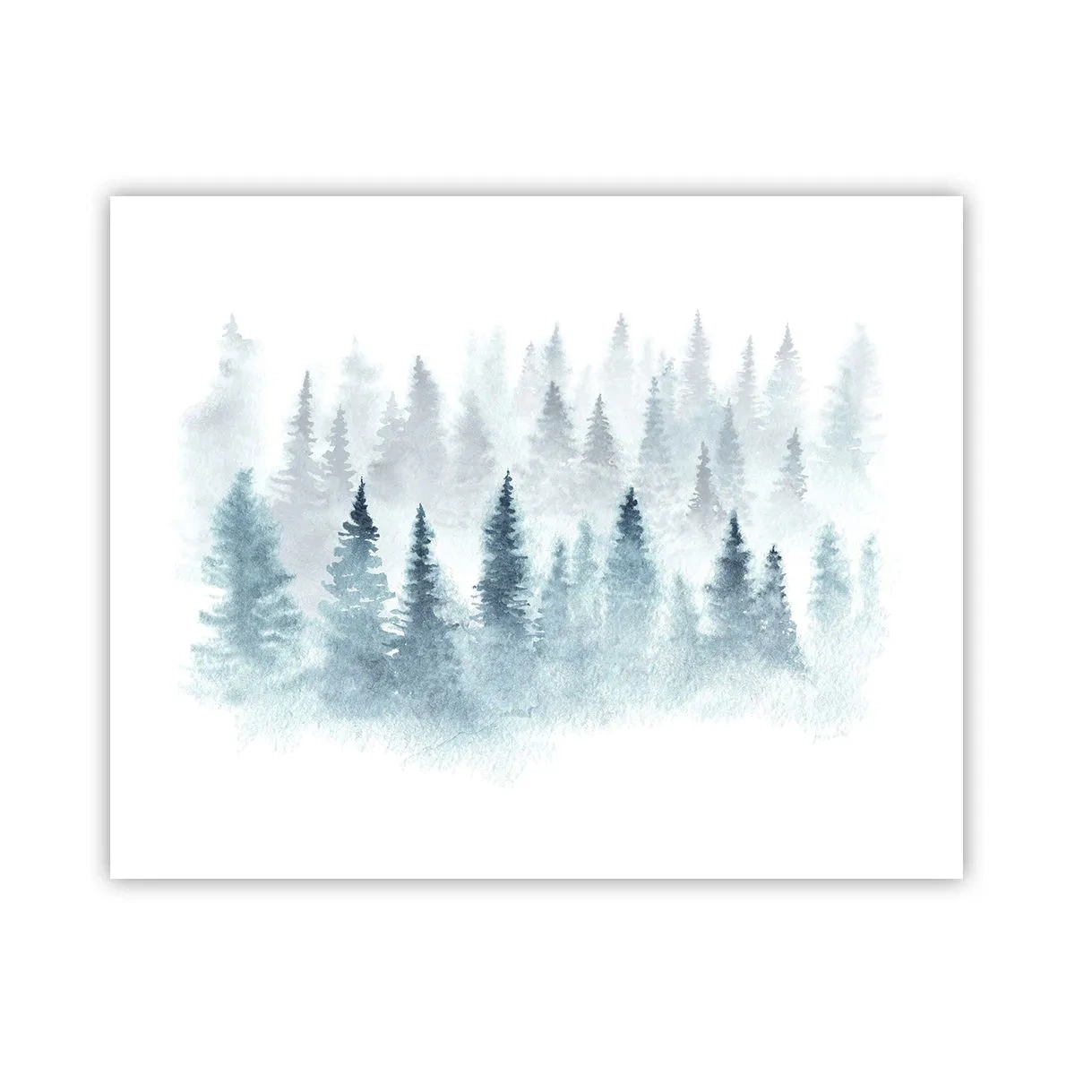 Poster - Wrapped up in a Fog - 50x40 cm