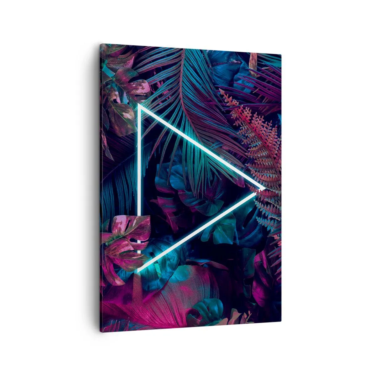 Canvas picture - Disco Style Garden - 50x70 cm