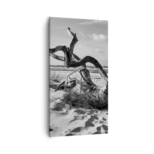 Canvas picture - Seaside Sculpture - 55x100 cm