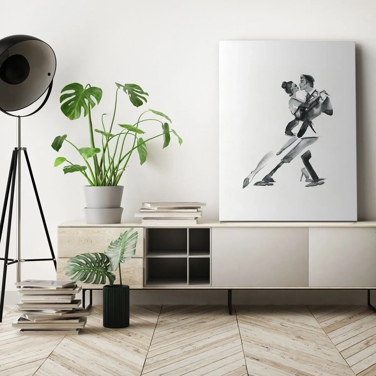 Canvas picture - In One Rhythm - 80x120 cm