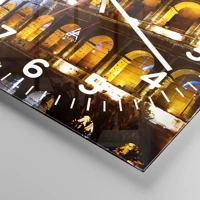 Clock face with numbers