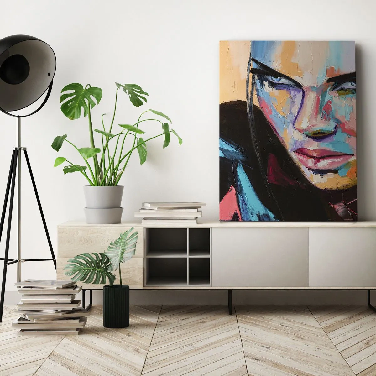 Canvas picture - Wild at Heart - 45x80 cm