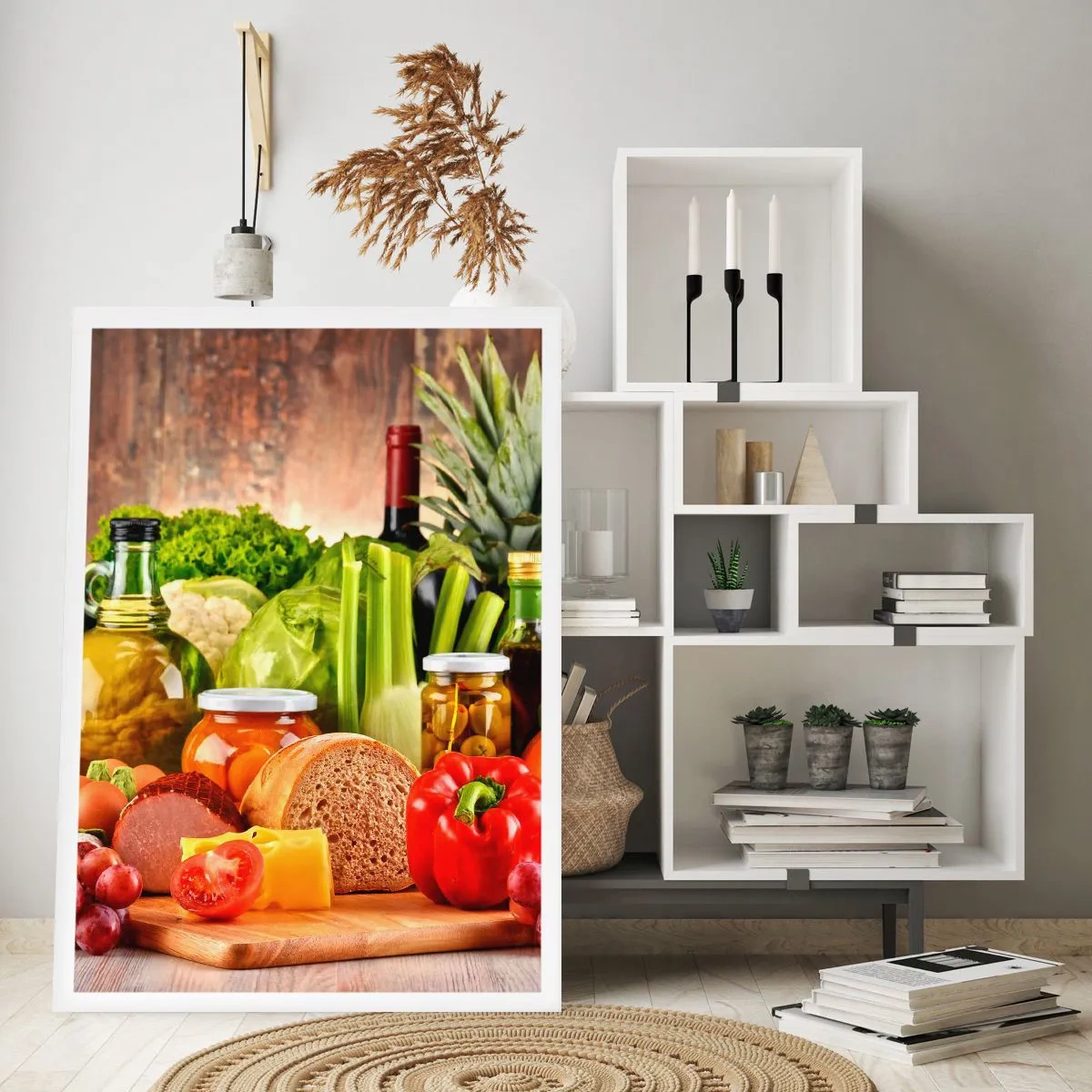 Poster - Smoked, Baked, Marinated - 40x50 cm