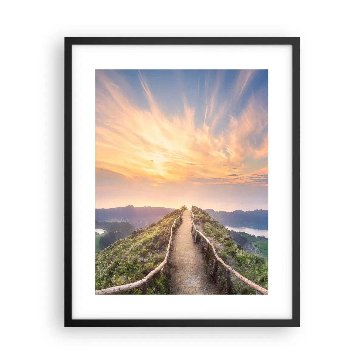Poster in black frame - Close to Heaven - 40x50 cm