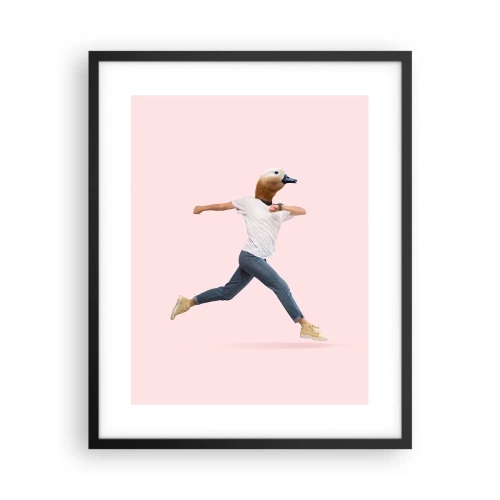 Poster in black frame - Pinch of Absurd - 40x50 cm