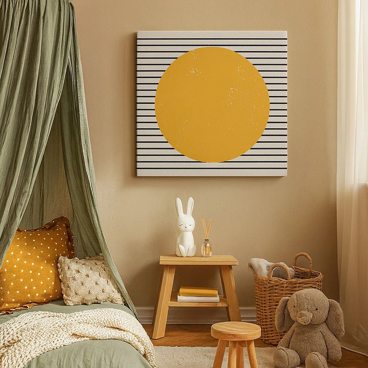 Canvas picture - Power of Simplicity - 30x30 cm