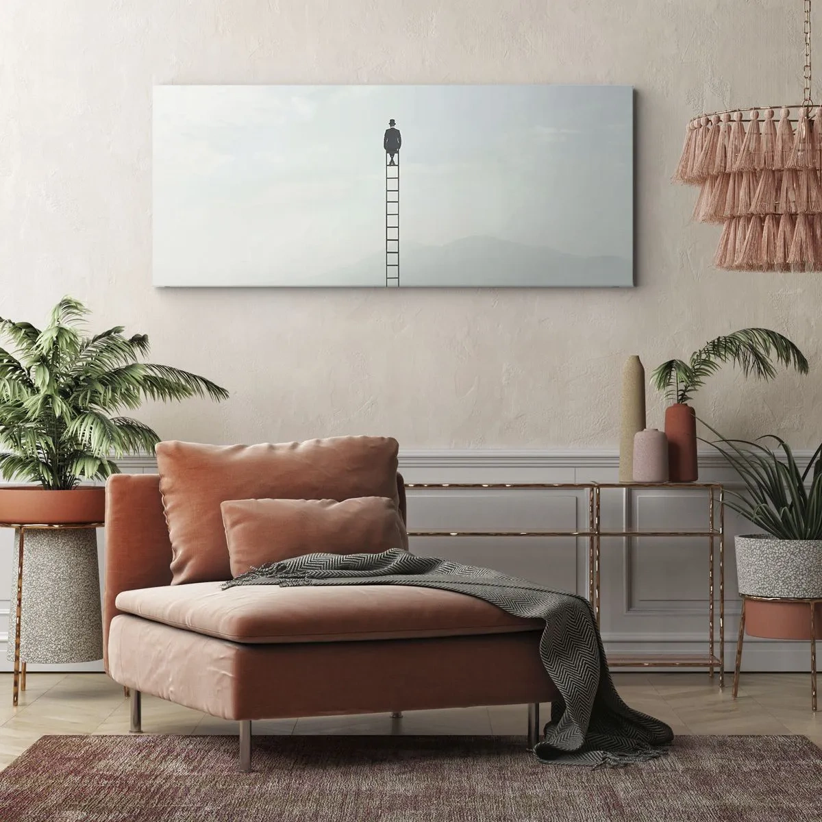 Canvas picture - Rise above It - 140x50 cm