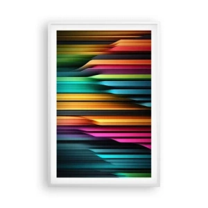 Poster in white frmae - Light Organs - 61x91 cm