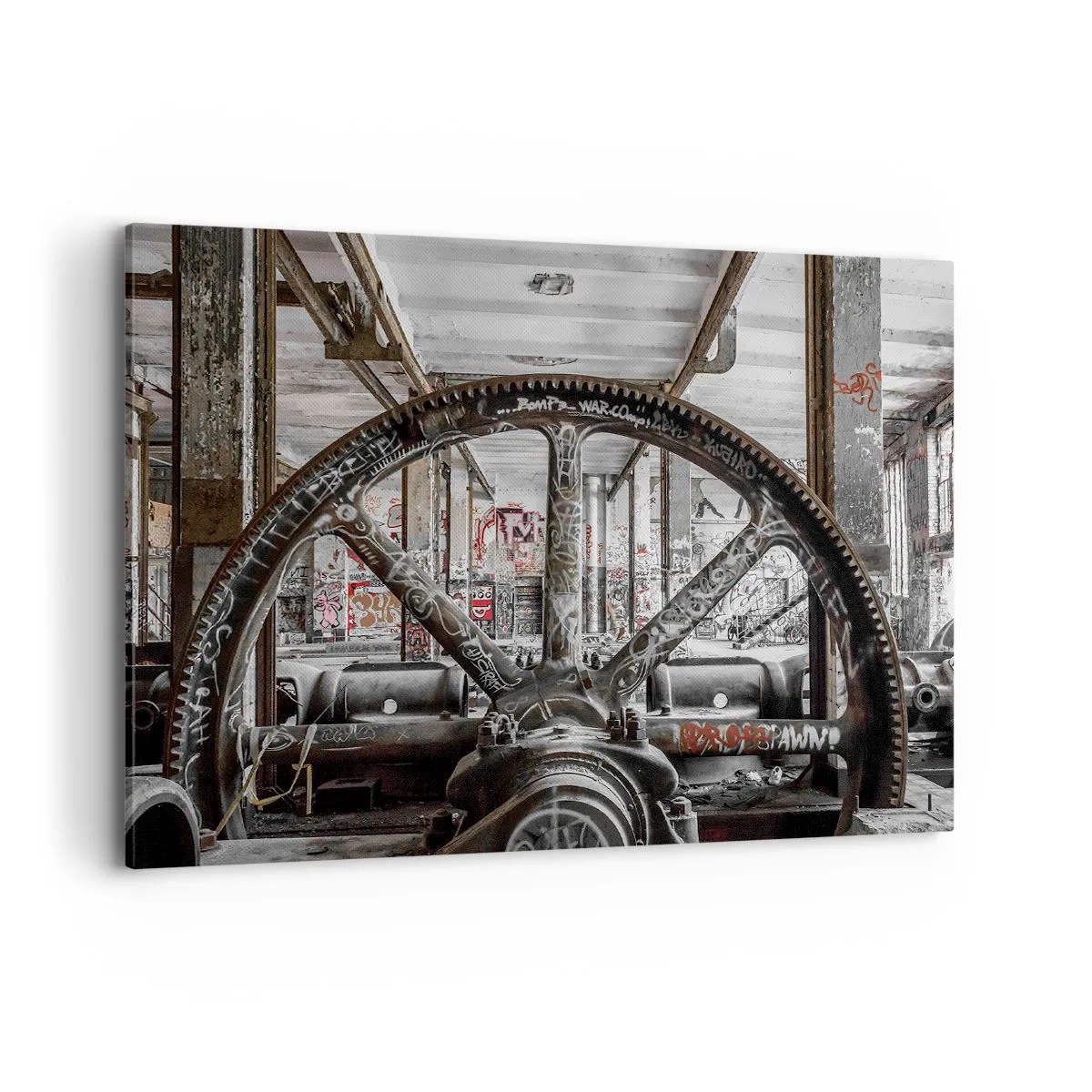 Canvas picture - Secret Life of a Factory - 100x70 cm
