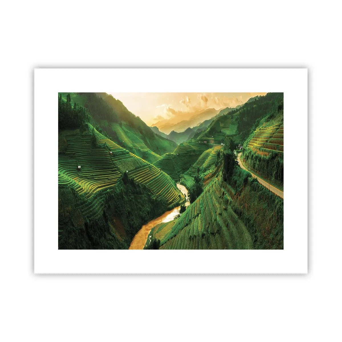 Poster - Vietnamese Valley - 40x30 cm