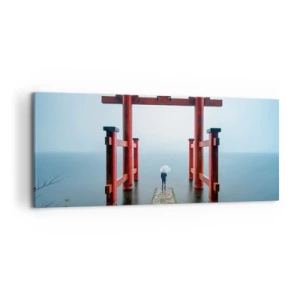 Canvas picture - Japanese Musings - 120x50 cm