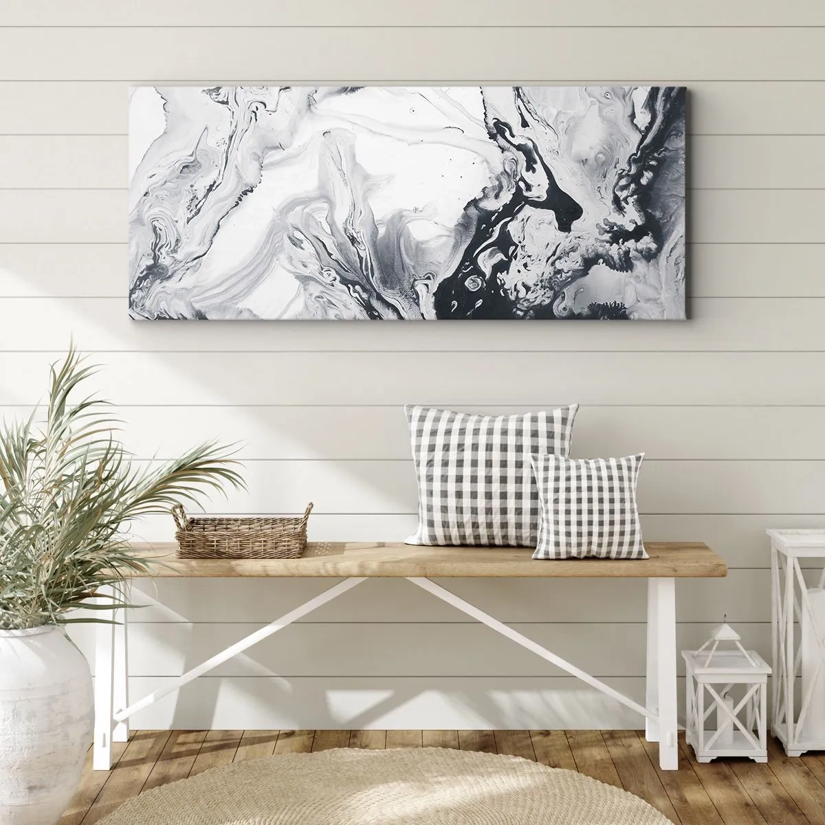 Canvas picture - Earth's Interior - 100x40 cm