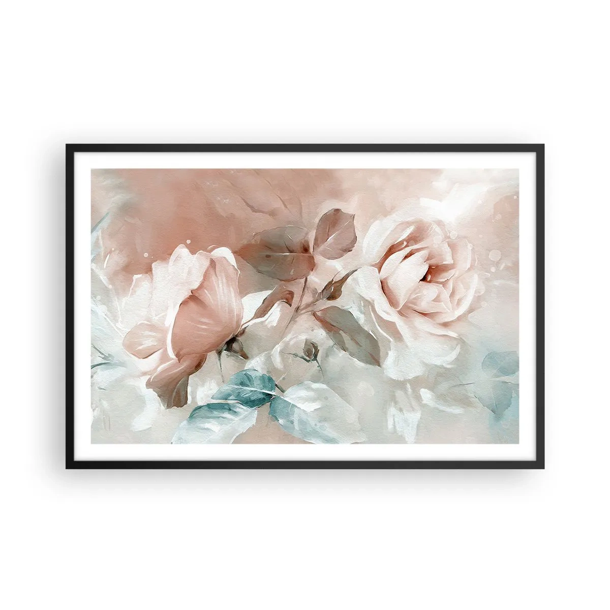 Poster in black frame - Spirit of Romaticism - 91x61 cm