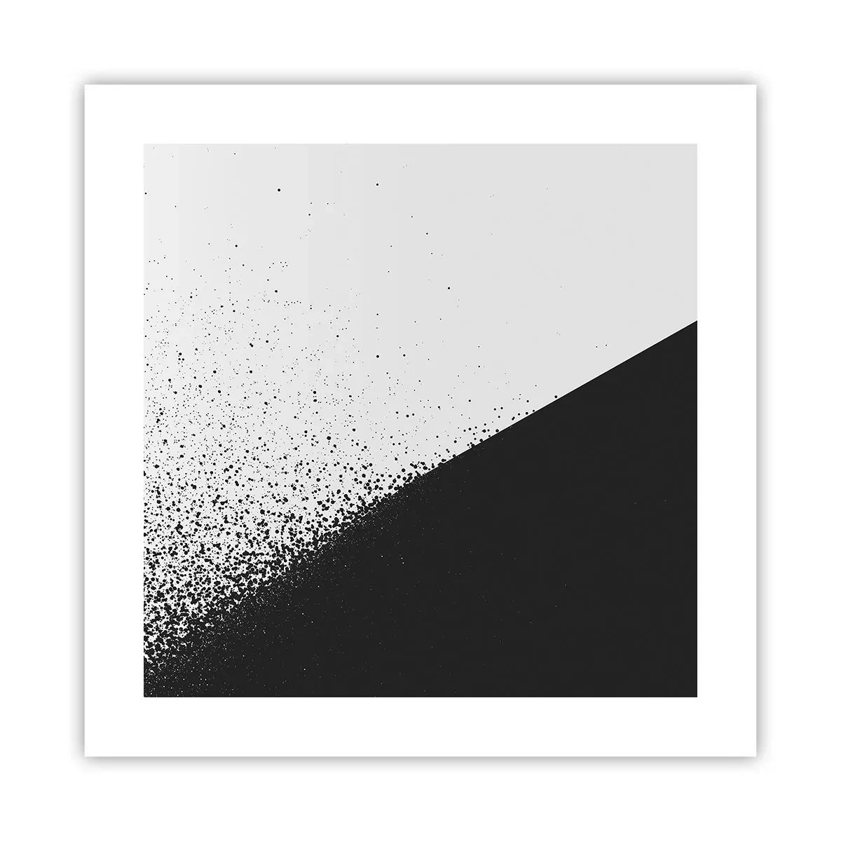 Poster - Faster and More - 40x40 cm