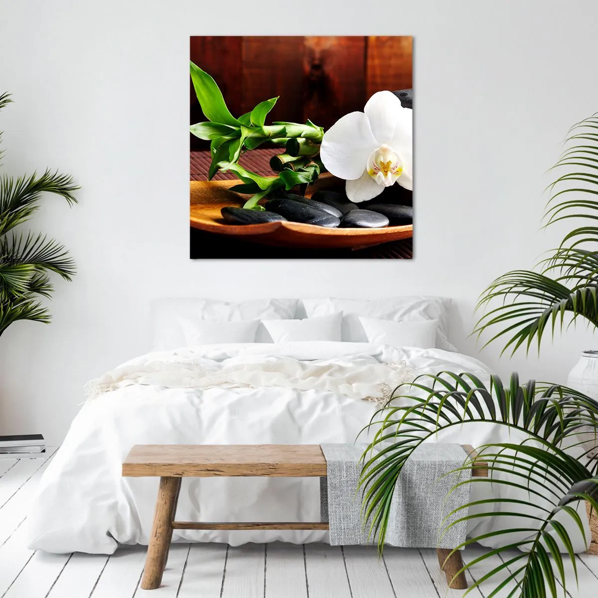 Canvas picture - Let Nature Touch You - 50x50 cm