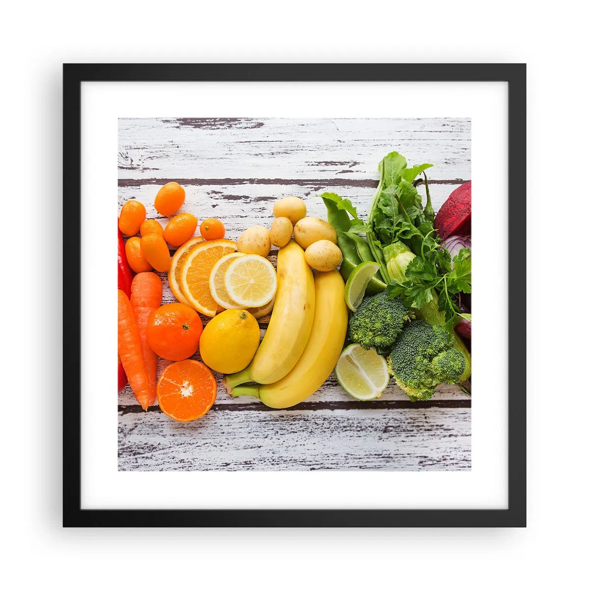 Poster in black frame - Is that Not Enough? - 40x40 cm