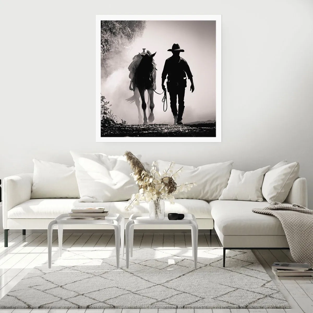 Poster - Texan Morning - 40x40 cm