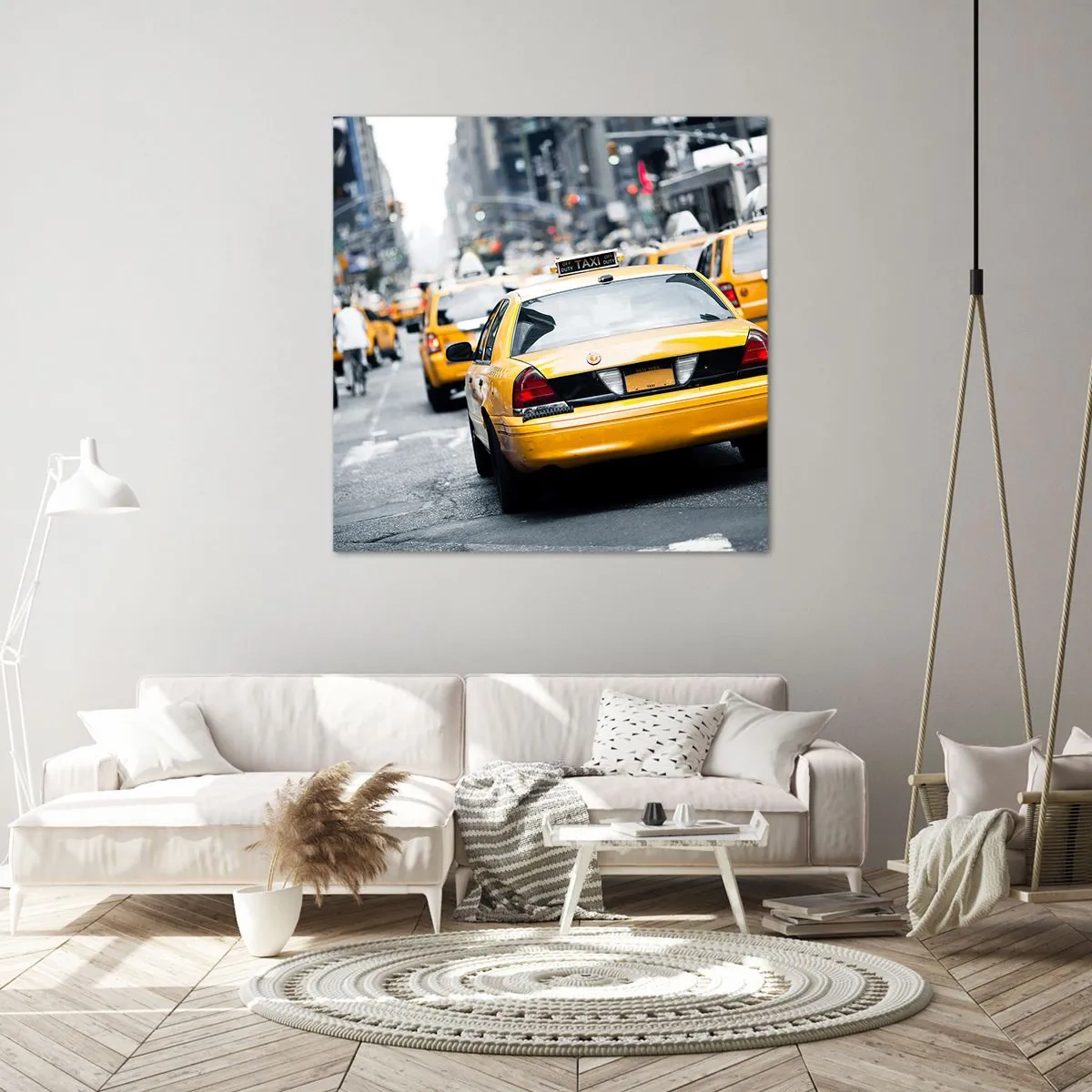 Canvas picture - Only in this City - 40x40 cm
