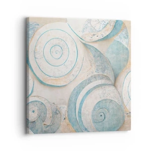Canvas picture - What Does a Shell Hide? - 30x30 cm