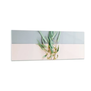 Glass picture - Pastel Subtlety - 140x50 cm