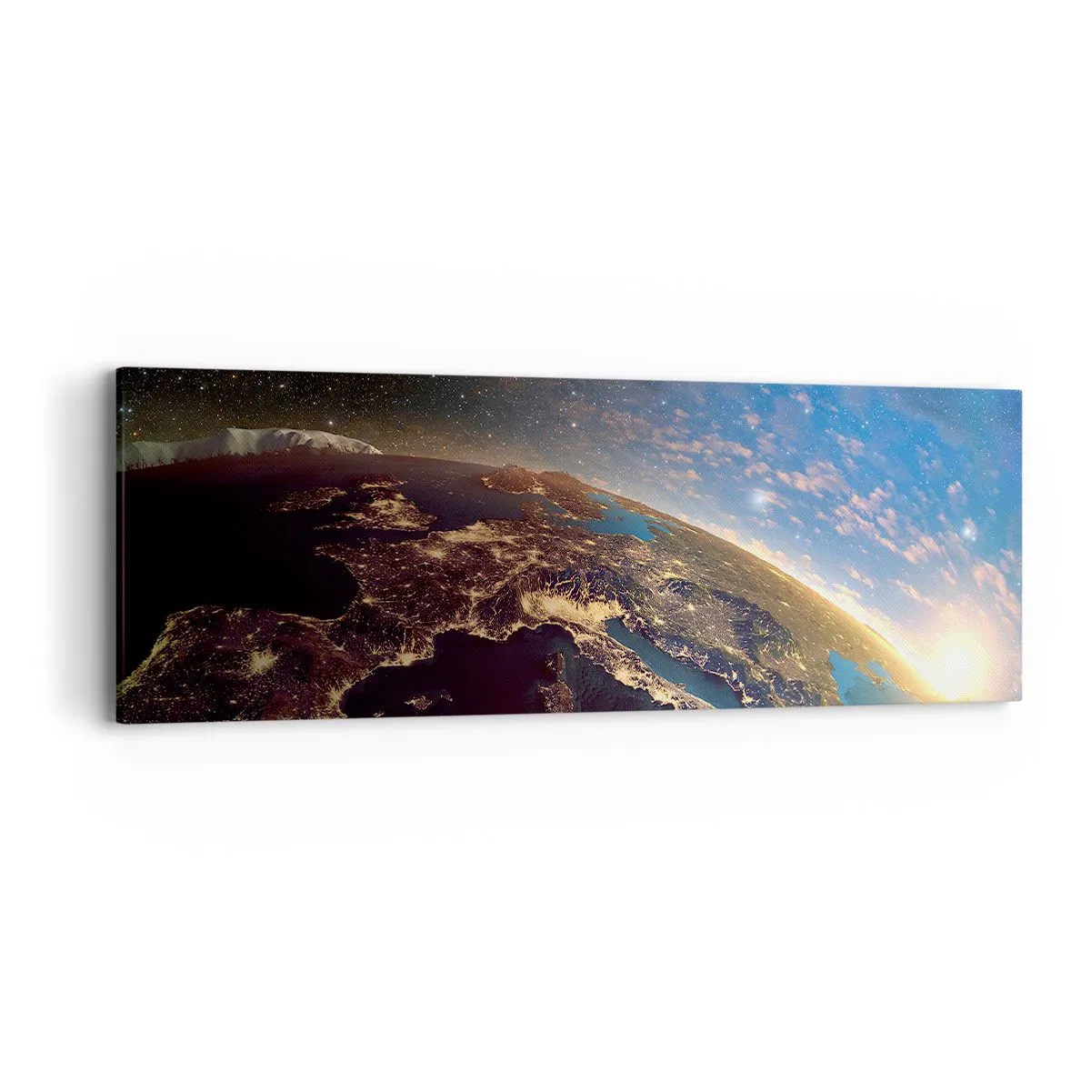Canvas picture - Let's Look at Each Other from a Distance - 90x30 cm