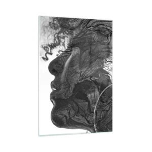 Glass picture - Wrapped up in Dreams - 80x120 cm