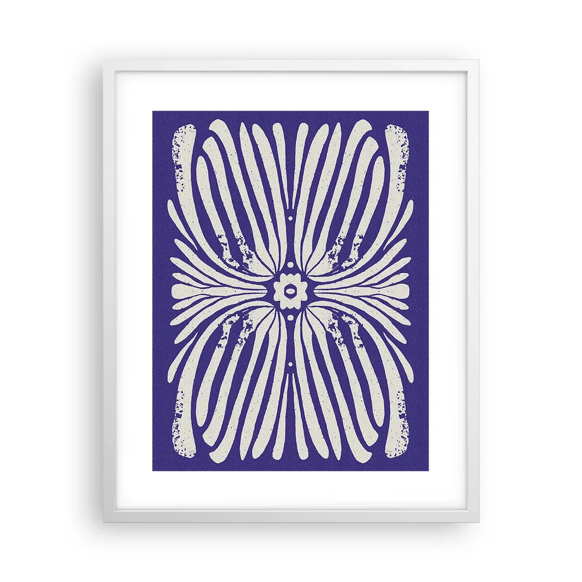 Poster in white frmae - Ethnic Inspirations - 40x50 cm