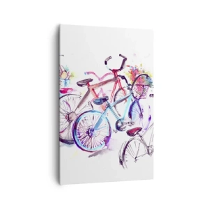 Canvas picture - Anti-moto Club Reunion - 80x120 cm